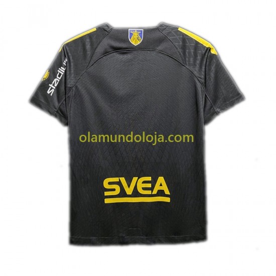 Camisola AIK Homem Equipamento Primeiro 2023 Manga Curta